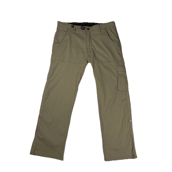 Prana Other - Prana Zion Pants Mens 36 x 30 Brown Stretch Straight Leg Vented Hiking Camping